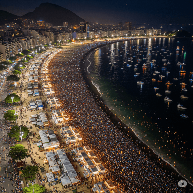 Fim de Ano no Rio: Muito Mais que Só Fogos! Um Guia para a Maior Festa do Calendário Carioca